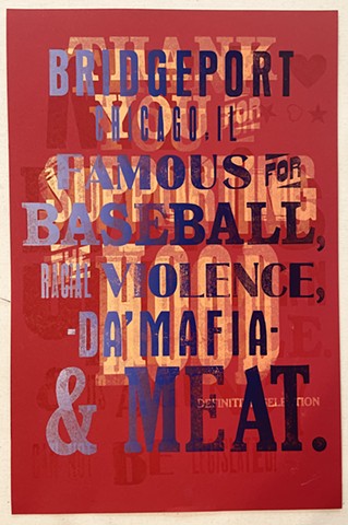 Letterpress poster