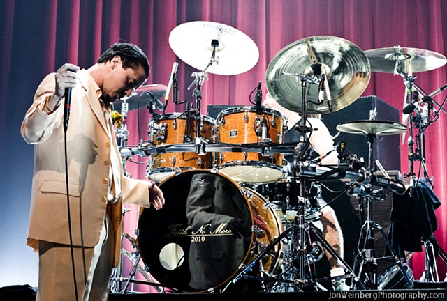 Mike Patton at the Drums with Puffy