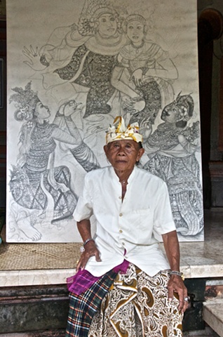 artist in Bali