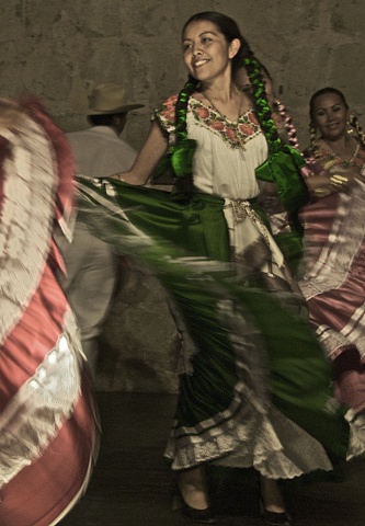 Dancer in Oaxaca Mexico
