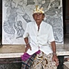 The Artist and his work, Padangtegal, Bali