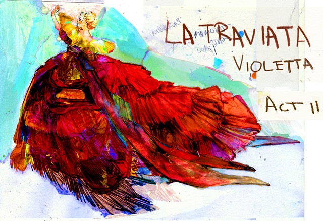 'La Traviata' - Lyric Opera of Chicago/Canadian Opera Company/ Houston Grand Opera  