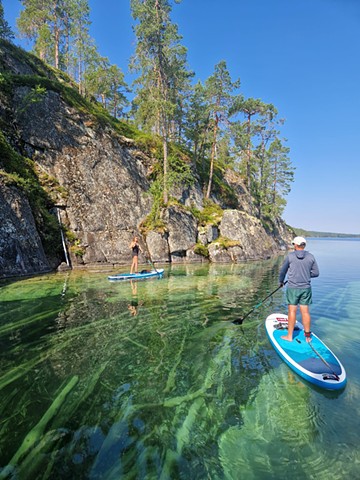 Swedish Jämtland Run/SUP Tour