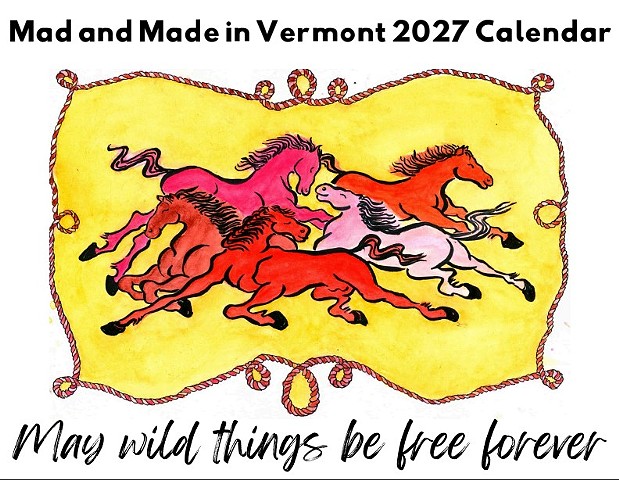 MAD & Made In Vermont 2027 Calendar