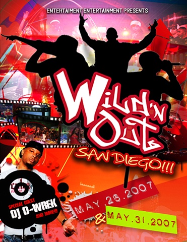 WILD N OUT EVENT FLYER