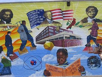 George Clymer Elementary School mural