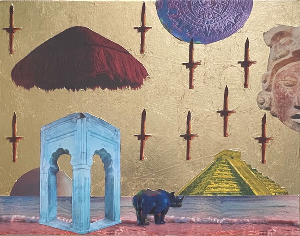 Gold Collages(Seascapes)