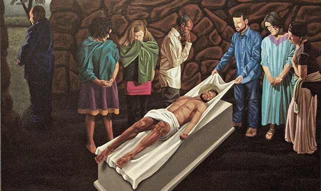 Station 14 Jesus Is Laid In A Tomb