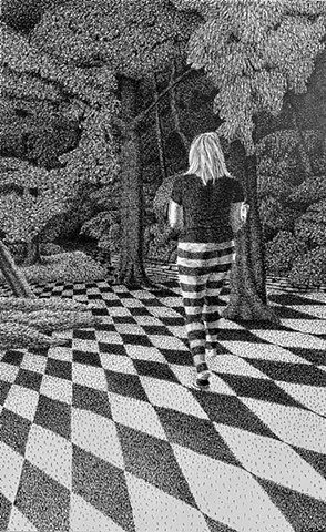 "Alice Enters The Dark Woods"