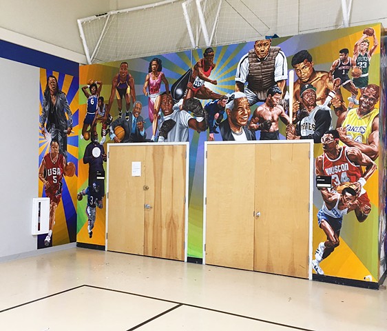MORE SPORTS MURAL