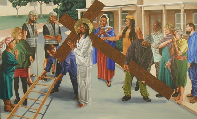 Station 2-Jesus Takes Up The Cross