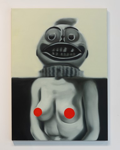 Heath Nock Oil Painting Sydney Australia Monster Truck Painting Outsider Gallery 