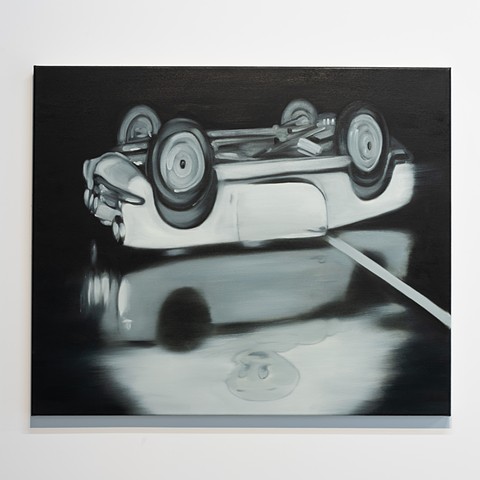 Heath Nock Oil Painting Sydney Australia Monster Truck Painting Outsider Gallery 
