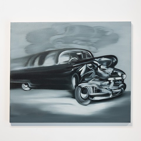 Heath Nock Oil Painting Sydney Australia Monster Truck Painting Outsider Gallery 
