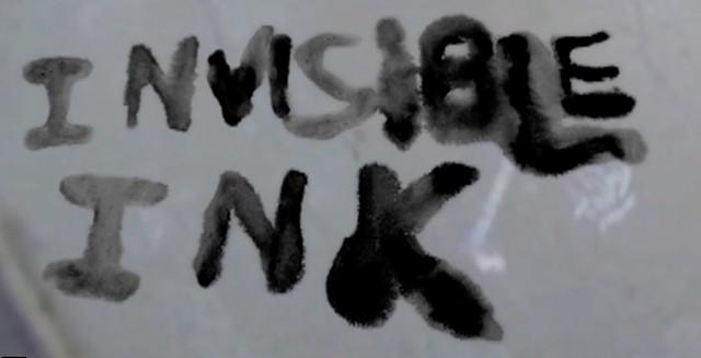 Invisible Ink