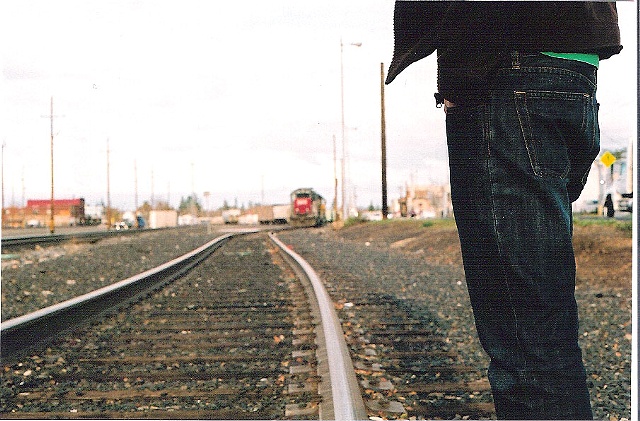 Train Tracks, Roseville, C.A.