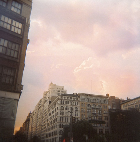 NYC summer sky