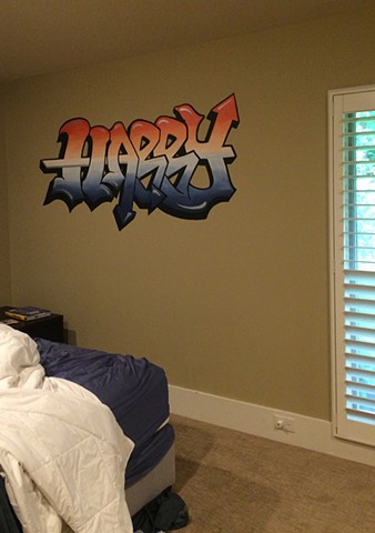 Grafitti Bedroom