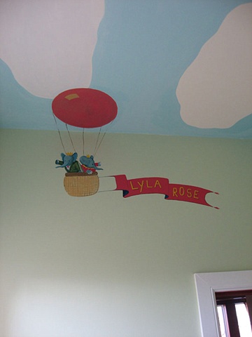 name plate fro nursery paint by the design deli