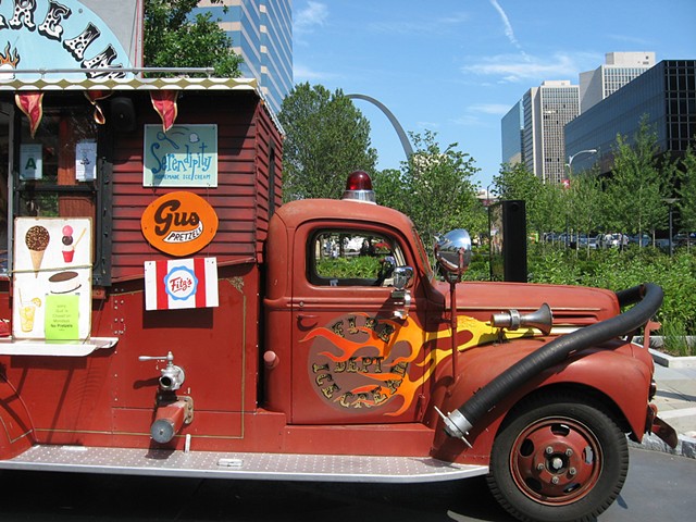 Fire and Ice Cream Truck, City Garden StL
