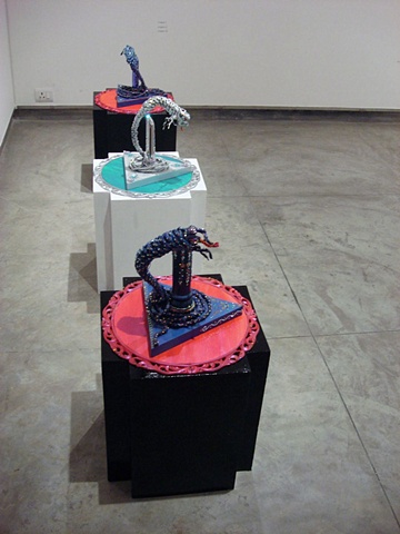 Installation at Gallery Espace New Delhi