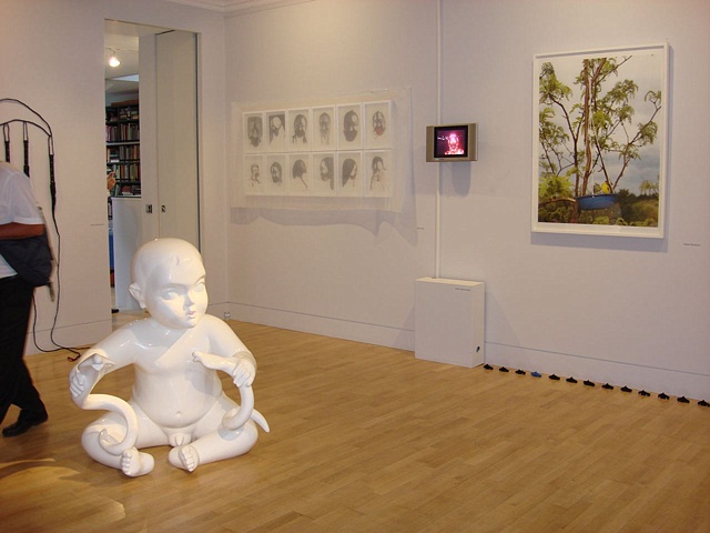 Installation view of Anomalies, Rossi and Rossi London, UK