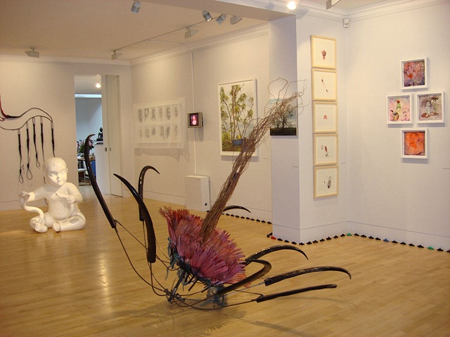 Installation view of Anomalies, Rossi and Rossi London, UK