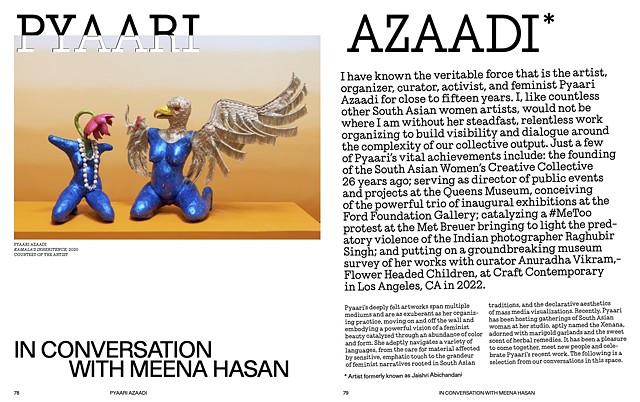 Pyaari Azaadi in Conversation with Meena Hasan 