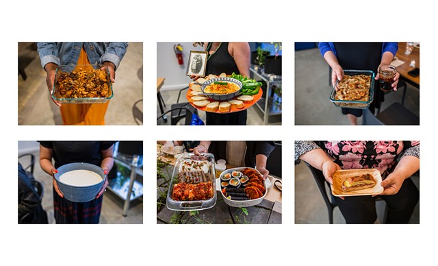 Dishes from Comida Casera events