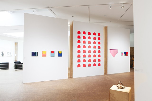 Grinnell Faculty Studio Exhibition (Installation view)