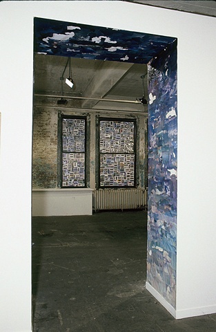 installation with blue skies/ post view