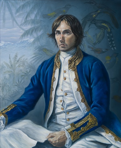 Self Portrait as Captain James Cook