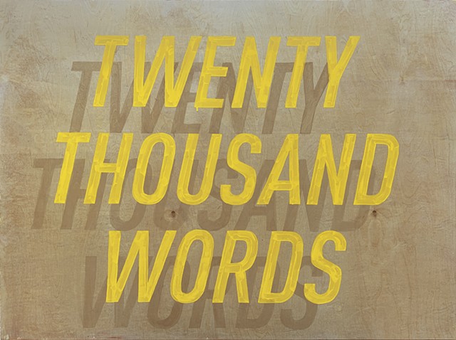 Twenty thousand words