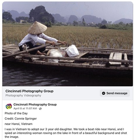Photo of the Day: Vietnamese Woman Rowing