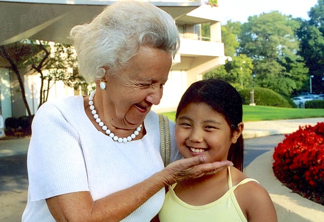 Oma and Her Granddaughter