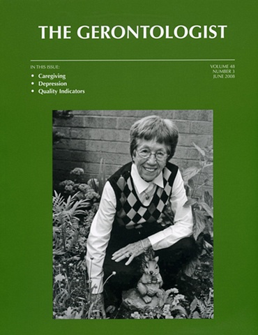 The Gerontologist cover photo