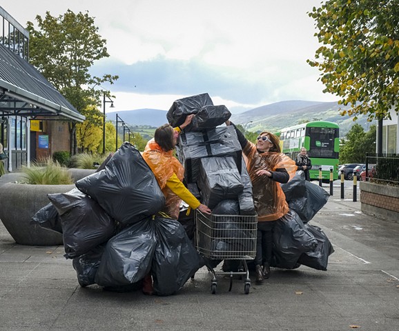 Bag Lady at Re-Rooting Tallaght 2024