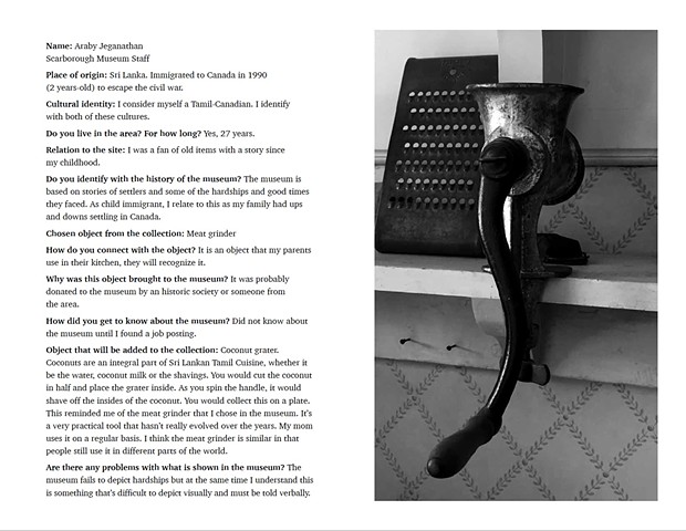 Between People, Objects & History
