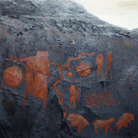 Petroglyph Rock Drawings 2