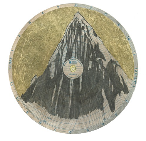 Mountain Drawing no 9 used by Erased Taped Records