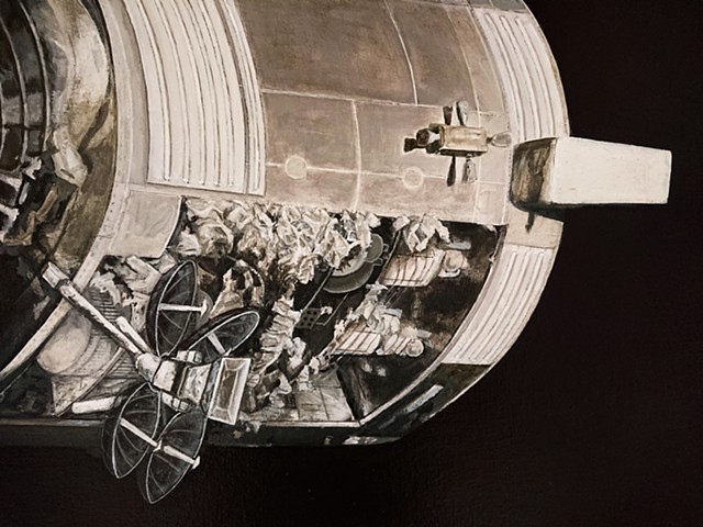 Apollo 13 Command Module (Detail)