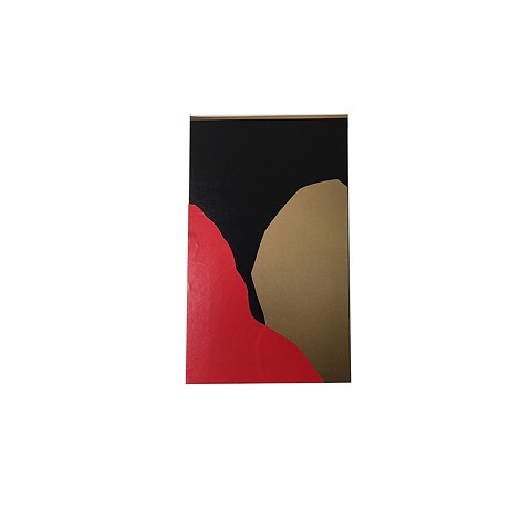 Black, Red, Gold 1, collage