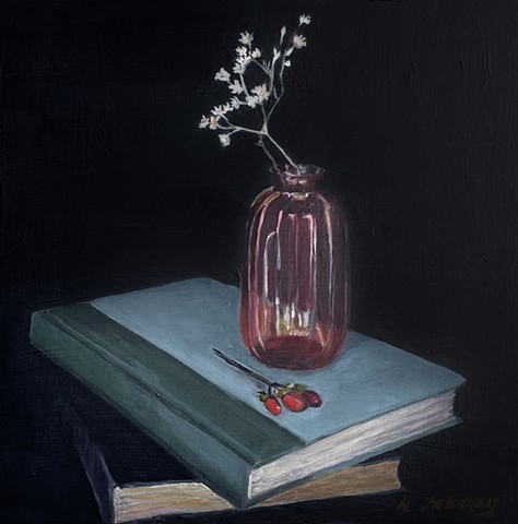 A Certain Silence, Oil on panel, oil painting for sell