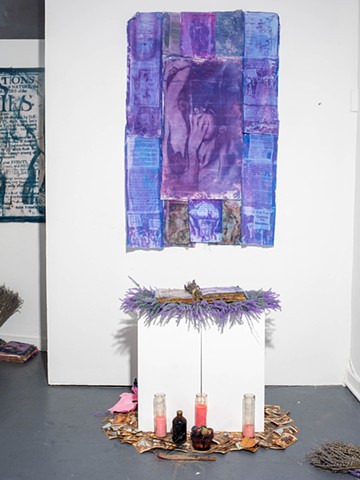 Lavender Lad Altar