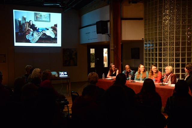 "Women Artists Panel Discussion:  Then and Now" 