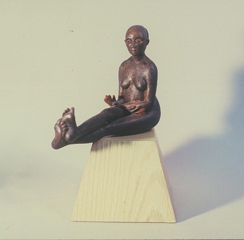 Seated Female Figure.wax