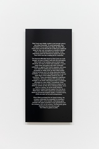 engraved panel: Monopoly