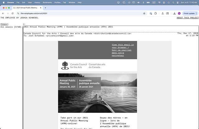 The Employee email archive
