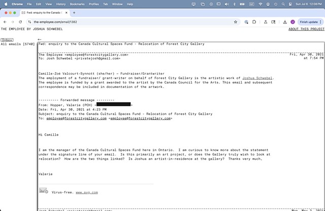 The Employee email archive