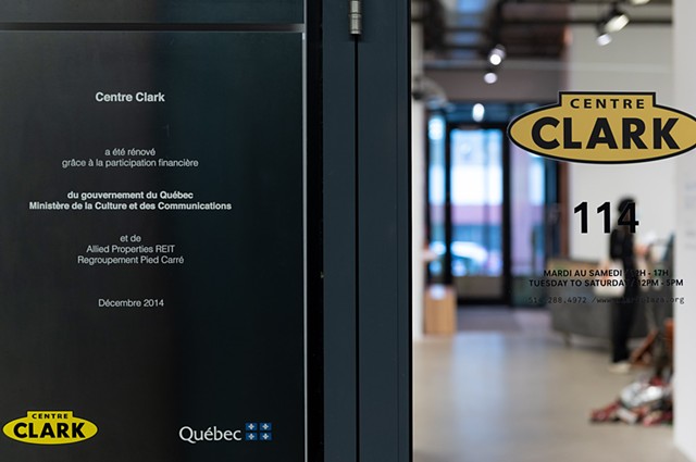 Centre CLARK with Allied Properties REIT signage